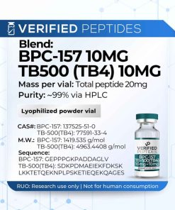 Blend: BPC-157 TB-500 Peptide (20MG)