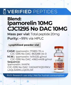 Blend: Ipamorelin CJC-1295 (No DAC) 20MG