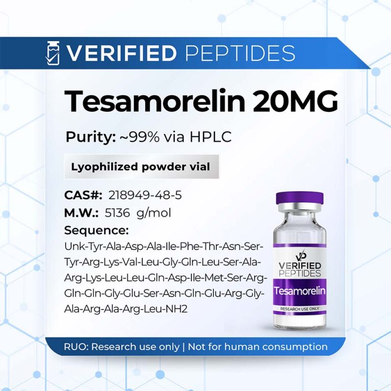 Tesamoreln Peptide (20MG)