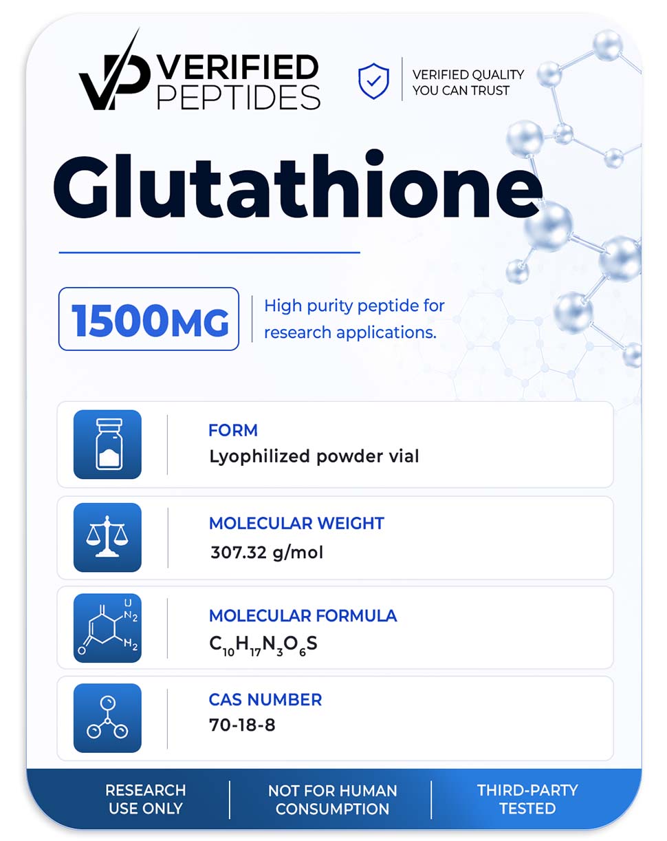 Glutathione Peptide (1500MG)