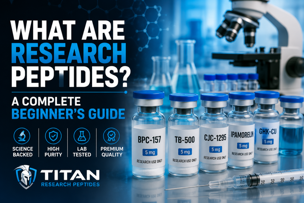 What Are Research Peptides